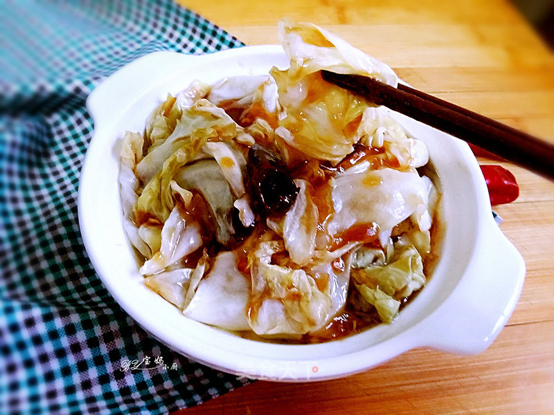 Sweet and Sour Spicy Cabbage recipe