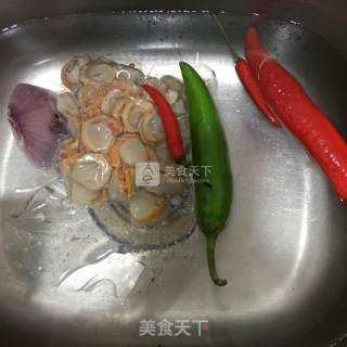 Spicy Fried Scallop Meat recipe