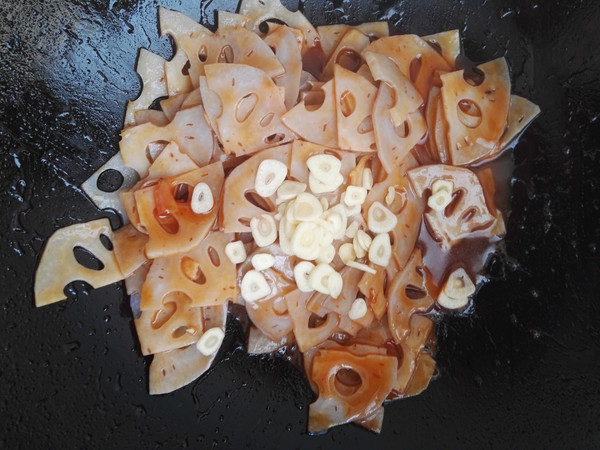 Sweet and Sour Lotus Root Slices recipe