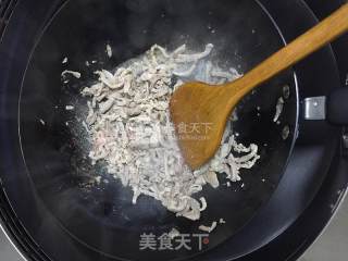 Stir-fried Shredded Pork with Head Vegetables recipe