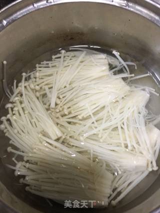 Boiled Enoki Mushroom recipe