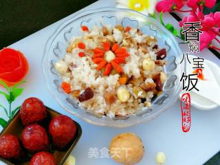 Fragrant Braised Eight Treasure Rice recipe