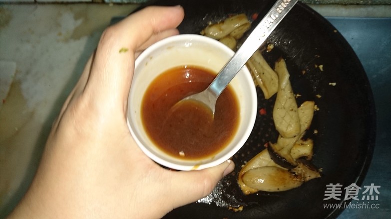 Pan-fried King Pleurotus recipe