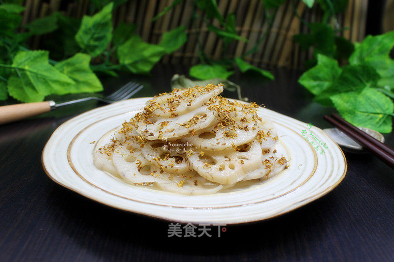 Osmanthus Lotus Root Slices recipe