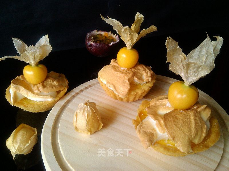 Passion Fruit Puff Pastry Tart recipe