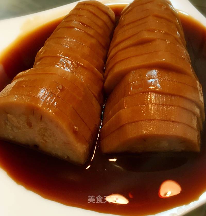 Brown Sugar Glutinous Rice Lotus Root recipe