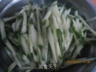 Cucumber and Enoki Mushroom recipe