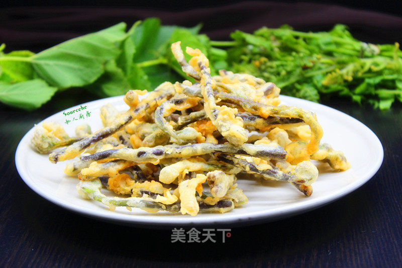 #春食野菜香# Crispy Fried Bracken recipe