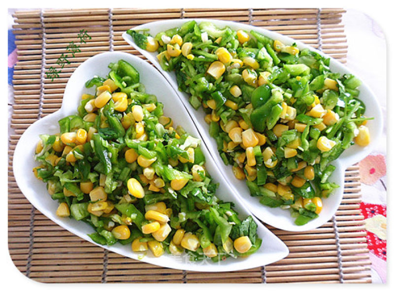 Green Pepper Sweet Corn recipe