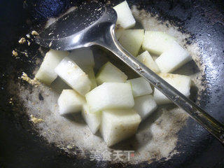 Broccoli, Crab, Winter Melon Soup recipe