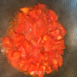 Scrambled Eggs with Tomatoes recipe