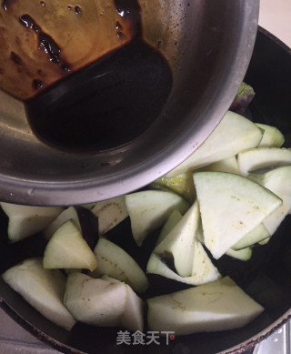 Sauce Braised Black Eggplant recipe