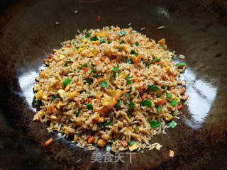 Fried Rice with Lard and Egg recipe