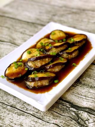 Steamed Eggplant Box with Oyster Sauce recipe