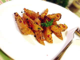 Bacon Vanilla Potato Wedges recipe