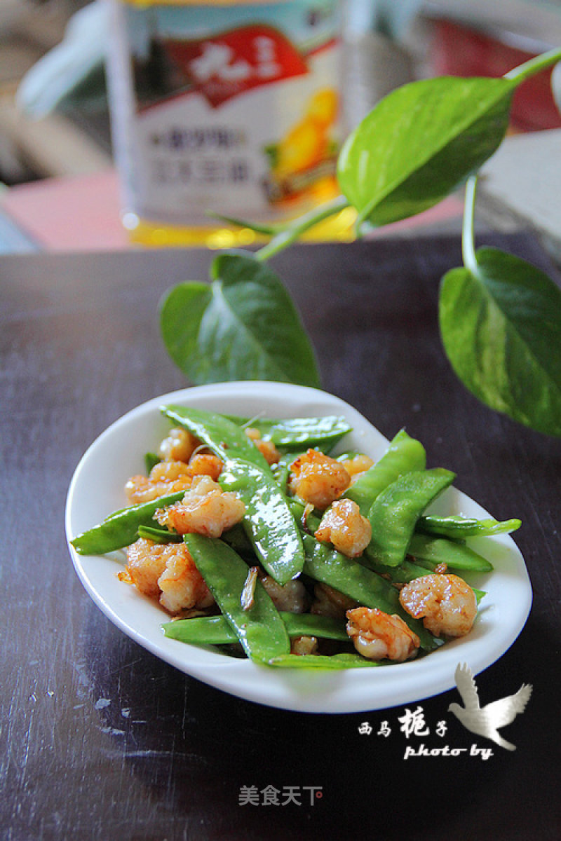 Shrimp Snow Peas recipe