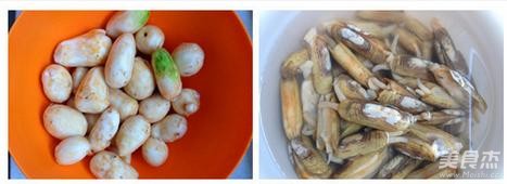 Jiaodong Razor Clam Stewed Taro recipe
