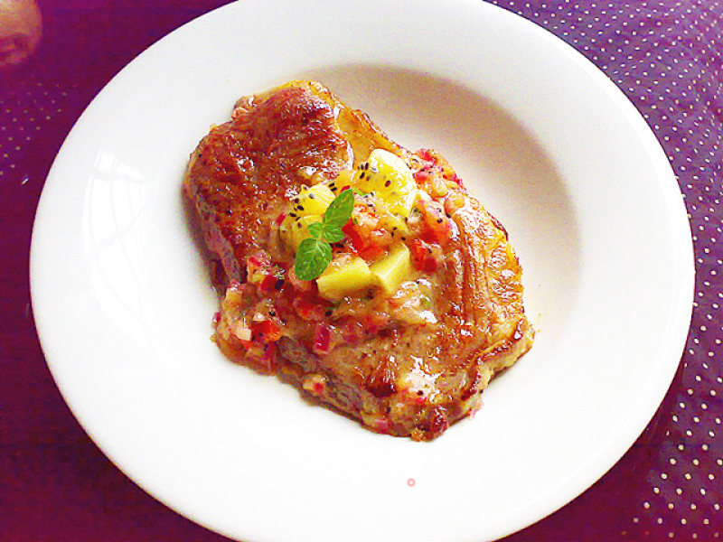 Hot and Sour Sauce with Sirloin Steak recipe