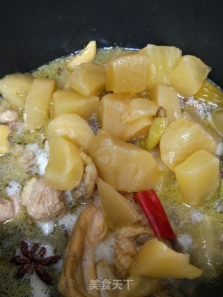 Sour Radish Stewed Duck Soup recipe