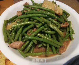 Stir-fried White Beans with Pork Head recipe