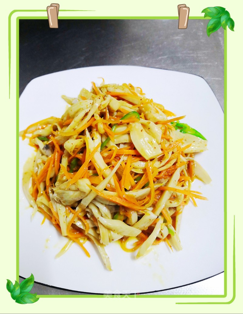 Shredded Pleurotus recipe