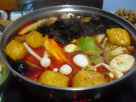 Clear Oil Red Soup Hot Pot recipe