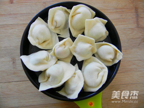 Fried Egg Wonton recipe