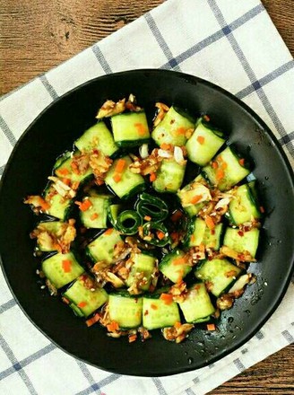 Garlic Cucumber Roll recipe