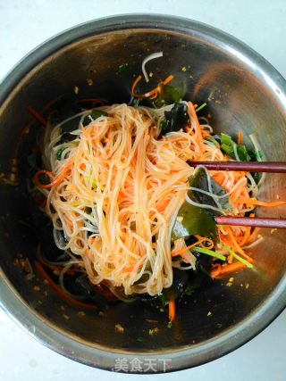 #trust之美#wakame Mixed with Vermicelli recipe