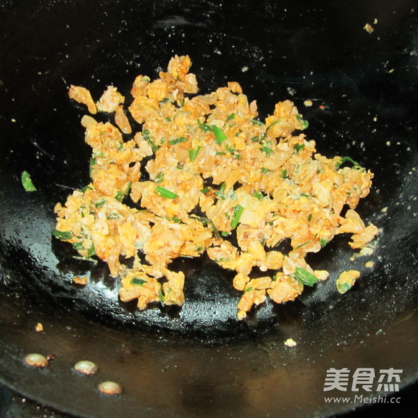 Dried Radish Omelette recipe