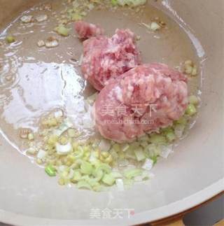 Stir-fried Cabbage with Minced Pork in Sauce recipe