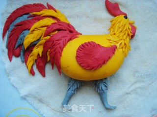 [henan] Golden Chicken New Year Bean Paste (creative Pastry) recipe