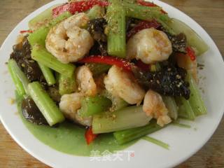 [autumn Food] Shrimp and Celery recipe