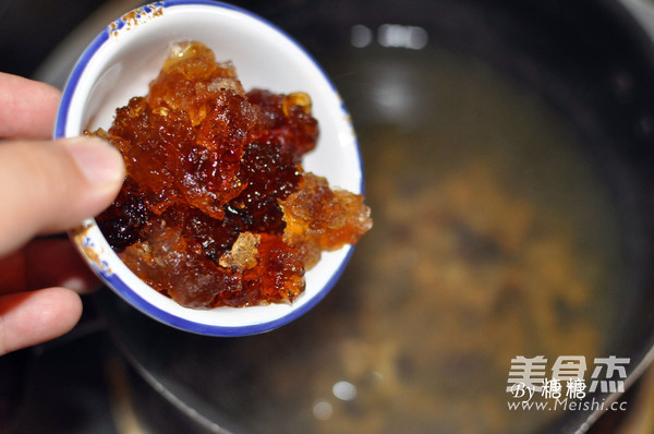 Peach Gum and Soap Japonica Rice Sweet Soup recipe