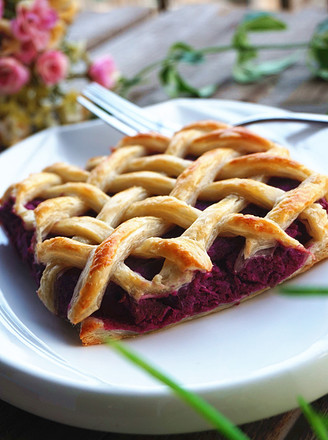 Crispy Purple Potato Pie