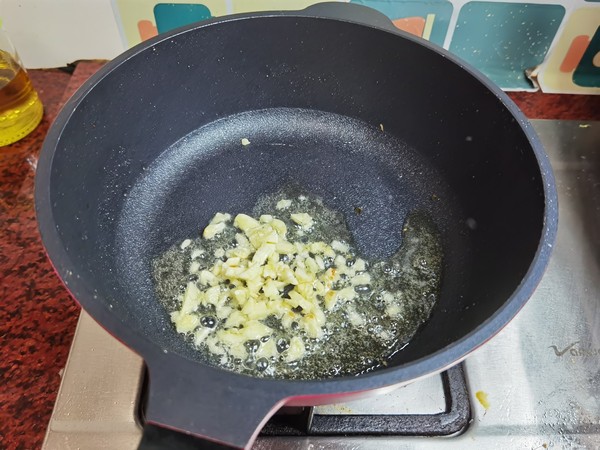 Fried Rice with Seaweed Sausage recipe