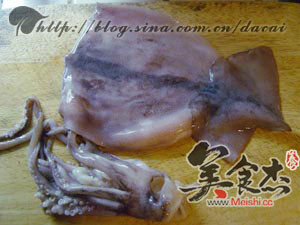Spicy Fried Squid recipe