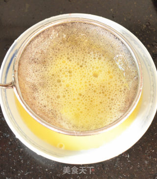 Steamed Egg with Minced Meat recipe