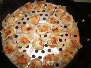 Shiitake and Sausage Shaomai recipe