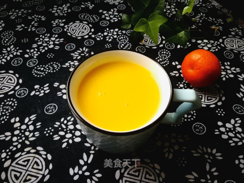 #团圆饭#pumpkin Lily Soy Milk recipe