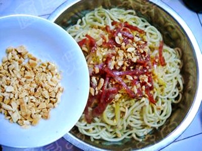 Korean Spicy Cabbage Noodles recipe