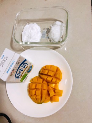 Super Simple Summer Dessert, Mango Jelly, Greedy The Kid Next Door recipe