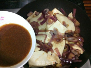 Shacha Sauce Fragrant Tofu recipe