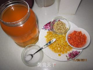 Honey Pine Nut Corn recipe