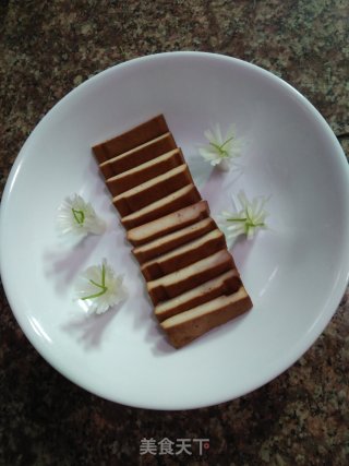 Dried Tofu with Cold Dressing recipe