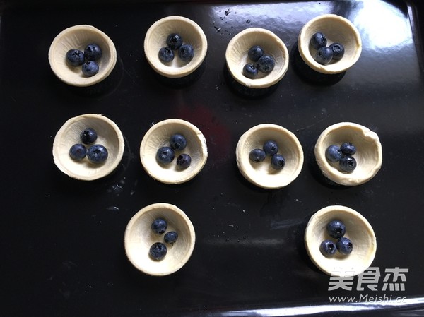 Popped Blueberry Tart recipe