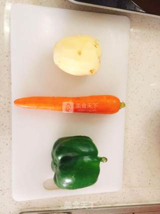 Vegetarian Stir-fried Three Silk recipe