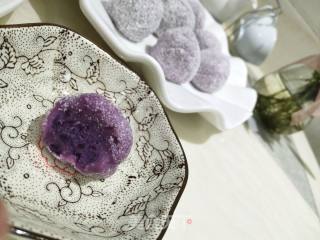 Purple Sweet Potato Coconut Ball recipe