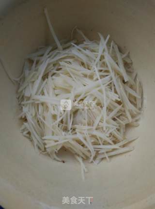 Pan-fried Potato Shreds recipe