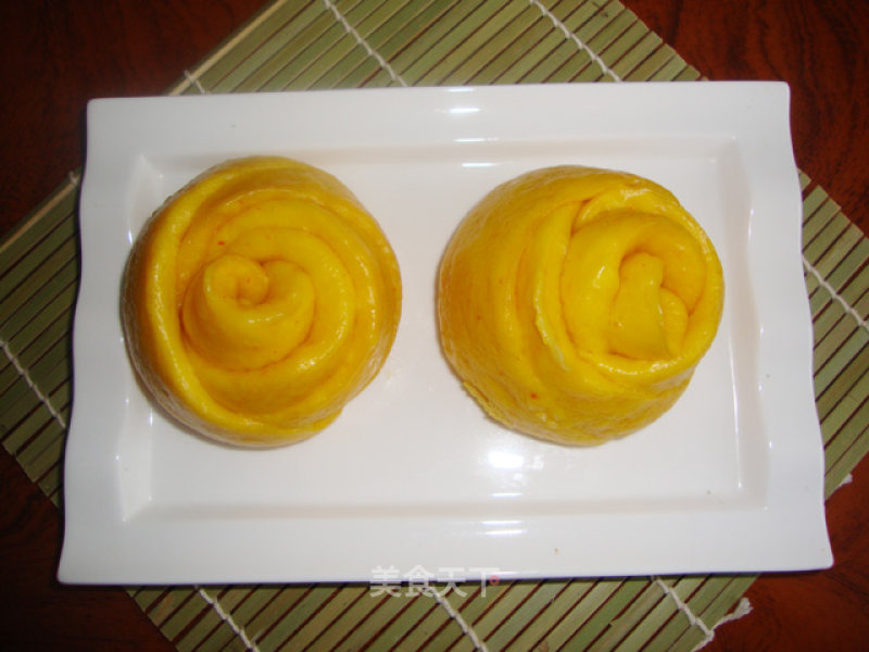 Pumpkin Rose Roll recipe